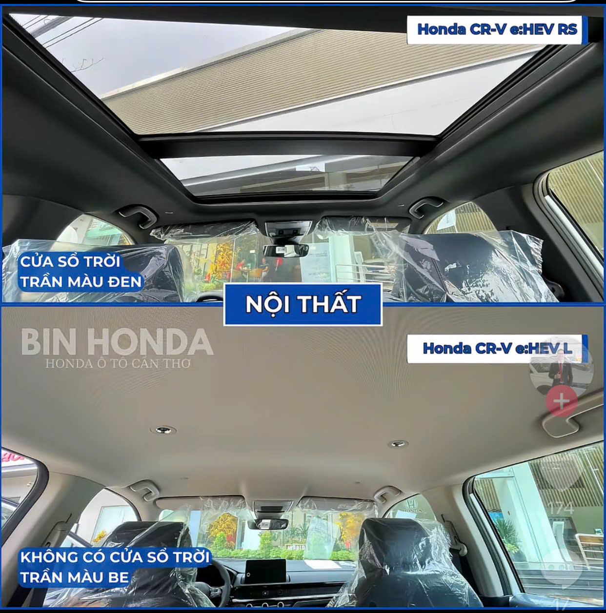 CÁC ĐIỂM KHÁC NHAU CỦA CRV L HYBRID VÀ RS HYBRID 2026